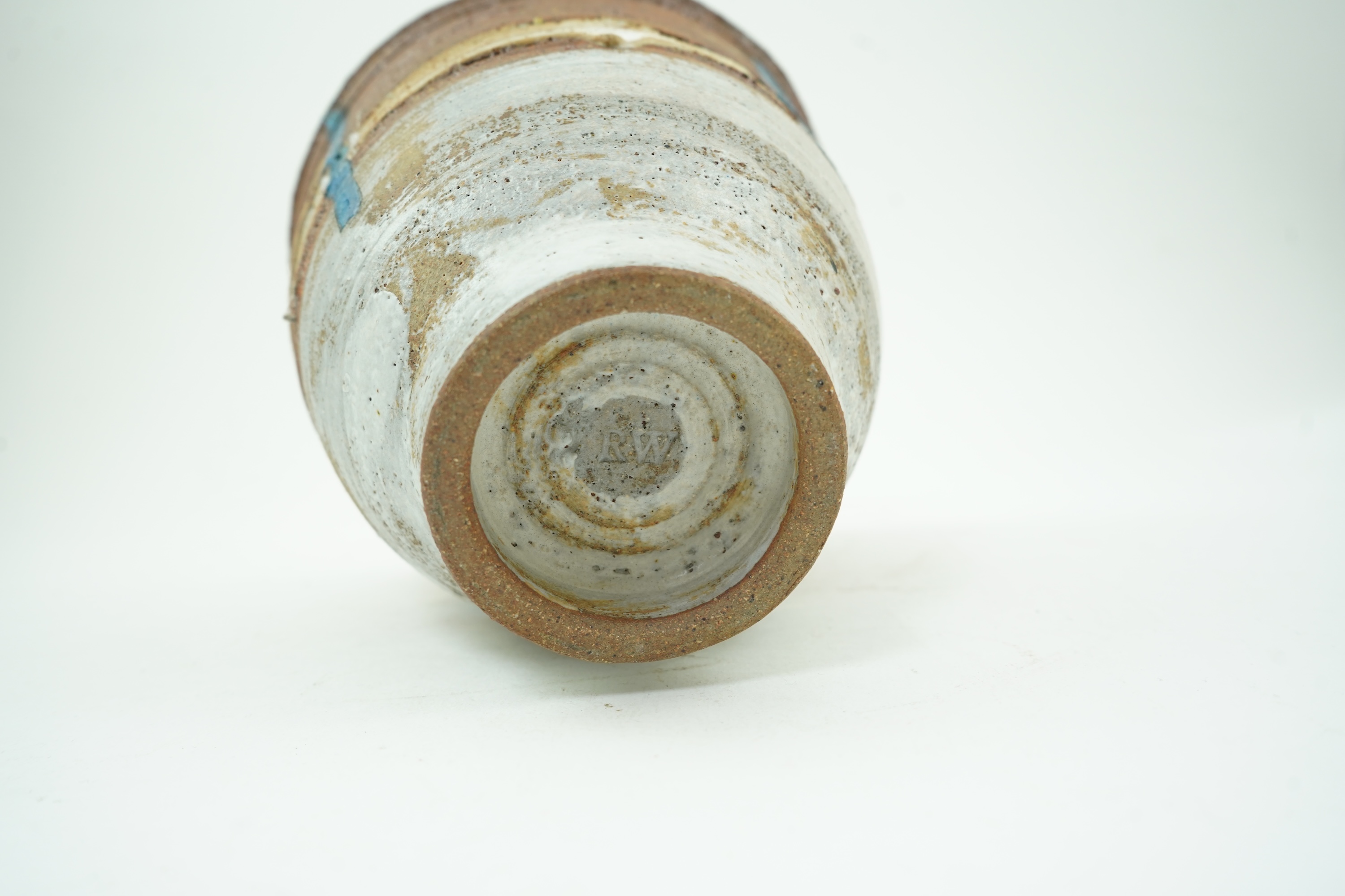 Robin Welch (1936-2019): A footed stoneware vase